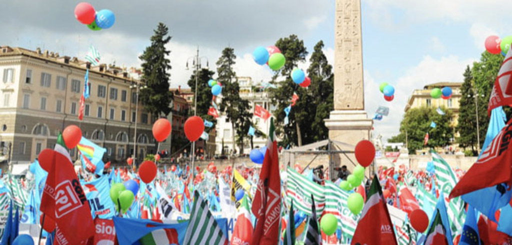 9 febbraio: la FEMCA partecipa alla manifestazione unitaria a Roma