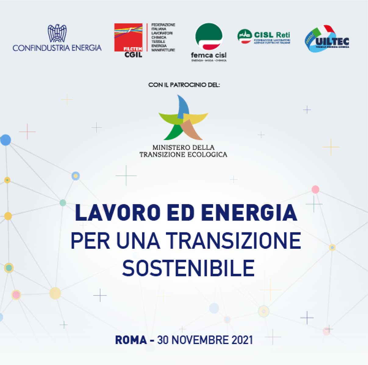 Lavoro ed energia: le parti sociali presentano al Governo il documento congiunto per una giusta transizione energetica